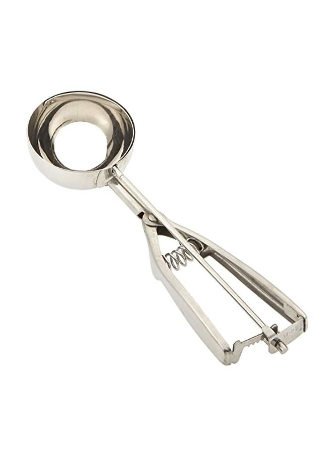 Winco Stainless Steel Disher, 4-Ounce - Image 1