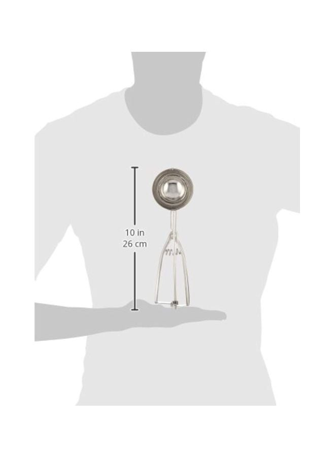 Winco Stainless Steel Disher, 4-Ounce - Image 3