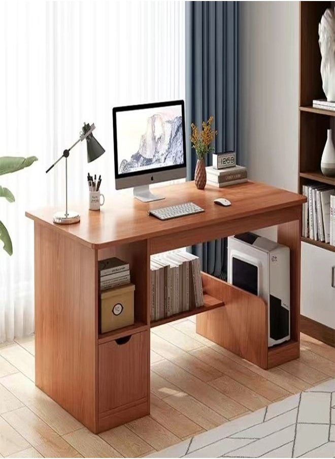 fashionhome - Modern Simple Home Office Study Computer Table Desk 100 x 37 x 72 cm - Image 1