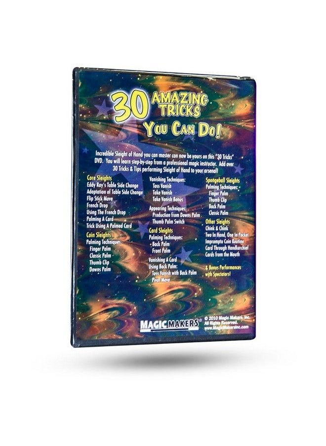 MAGIC MAKERS 30 Tricks & Tips Performing Sleight Of Hand Magic Training Dvd  - Image 3