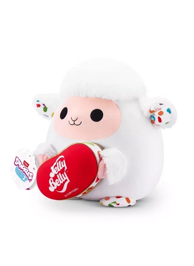 SNACKLES - Snackles Series 2 Babra the Lamb with Jelly Belly Plush (34.8 cm) - Image 1