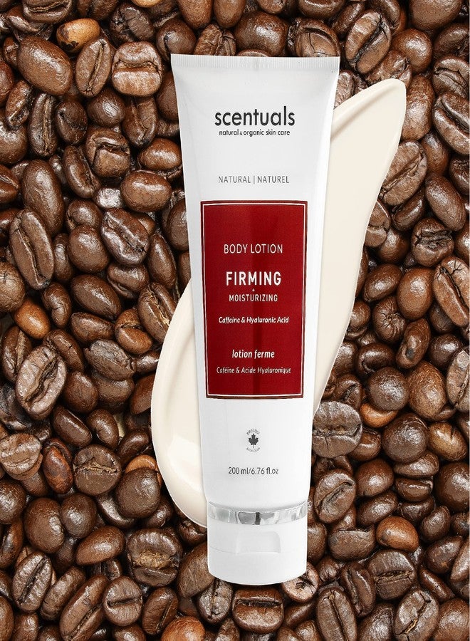 Scentuals Body Lotion Firming Cream, Moisturizer Made With Hyaluronic Acid and Caffeine, Body Serum to Boost Collagen Production, with Essential Oil Blend Lemon, Rosemary, and Bergamot, 200 ml, 6.76 fl.oz - Image 4
