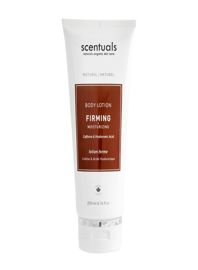 Scentuals Body Lotion Firming Cream, Moisturizer Made With Hyaluronic Acid and Caffeine, Body Serum to Boost Collagen Production, with Essential Oil Blend Lemon, Rosemary, and Bergamot, 200 ml, 6.76 fl.oz - Image 1
