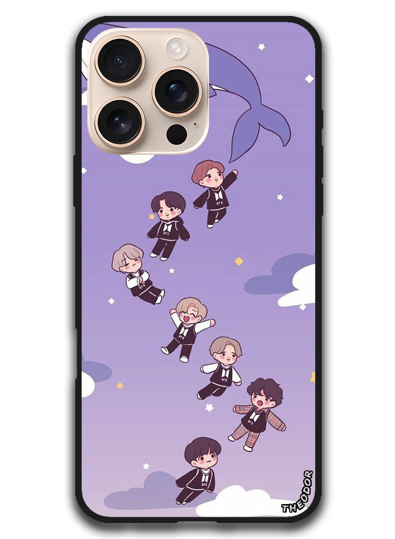 Theodor Protective Case Anti Scratch Shock Proof Bumper Cover For iPhone 16 Pro Max (6.9)-inch BTS (2) - Image 1