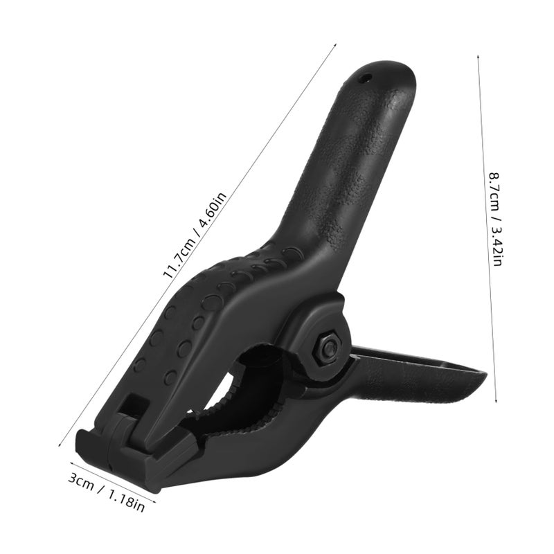 Large Plastic Spring Clamps 24 Pack Heavy Duty For Photo Backdrop Craft Woodworking - Image 3