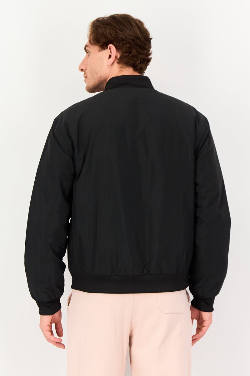 PUMA Men Sportswear Fit Long Sleeve Outdoor Bomber Jacket, Black - Image 2