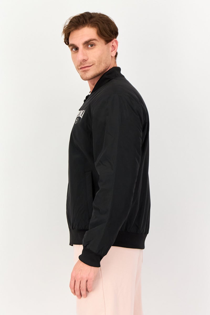 PUMA Men Sportswear Fit Long Sleeve Outdoor Bomber Jacket, Black - Image 3