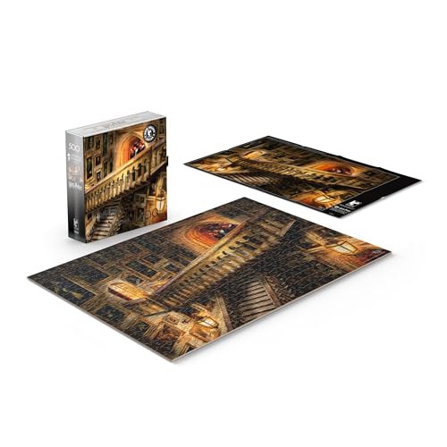 Ceaco Silver Select Thomas Kinkade Harry Potter Grand Staircase 500 Piece Jigsaw Puzzle for Adults Challenging Puzzle Perfect for Game Nights - Image 5