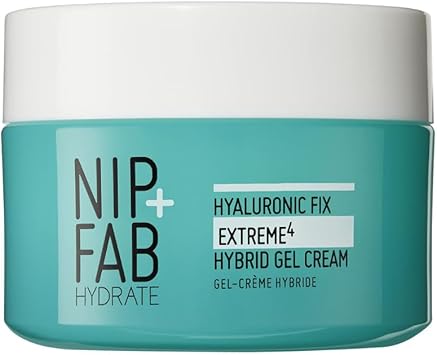 NIP+FAB Nip Fab 2 Hyaluronic Acid Gel Cream for Face AntiAging Hydrating Moisturizer for Fine Lines and Wrinkles SkinPlumping Skin Care Smoothing Moisturizing - Image 1