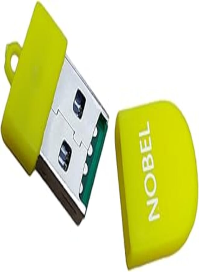 external memory card reader micro sd usb 2.0 card reader yellow color