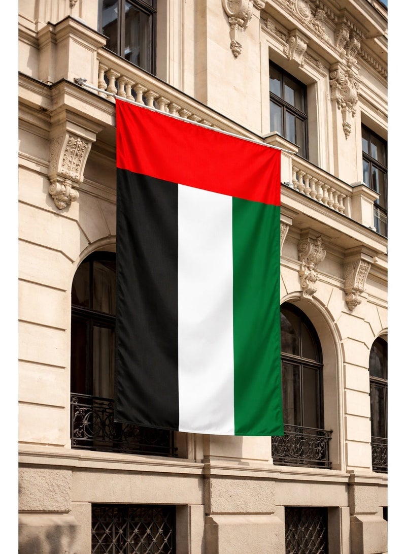 UAE Flag 120x180cm Fabric Large Outdoor Indoor Wall Hanging Flag United Arab Emirates National Day Decoration - Image 3