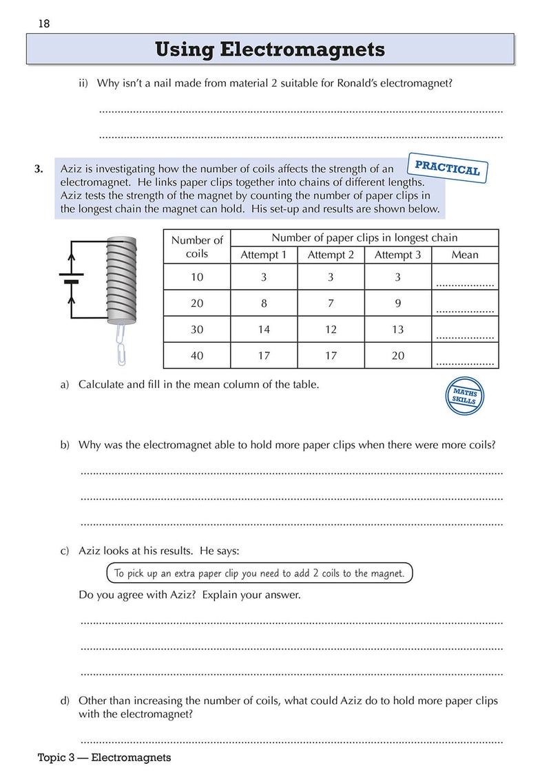 Ks3 Science Year 9 Targeted Workbook With Answers - Image 4