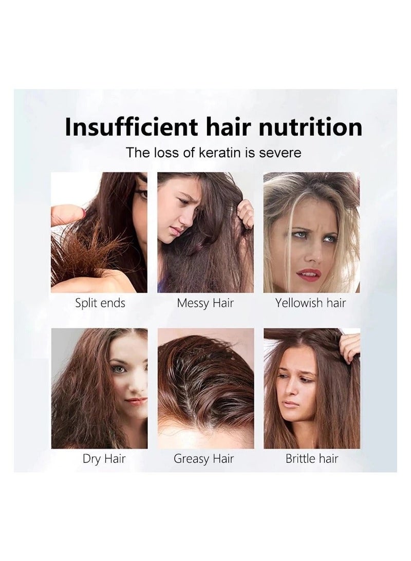 LYDIMOON Keratin Moisturizing Hair Mask Softens and brightens hair 500g - Image 2