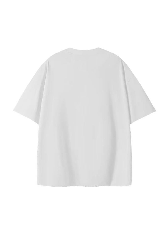 Alo World casual printed men's T-shirt with simple brand logo is a multi-purpose sportswear suitable for daily leisure. - Image 5