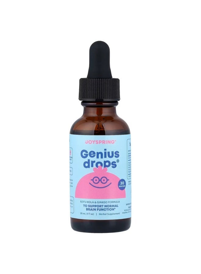 JoySpring, Genius Drops®, 1 fl oz (30 ml) - Image 2