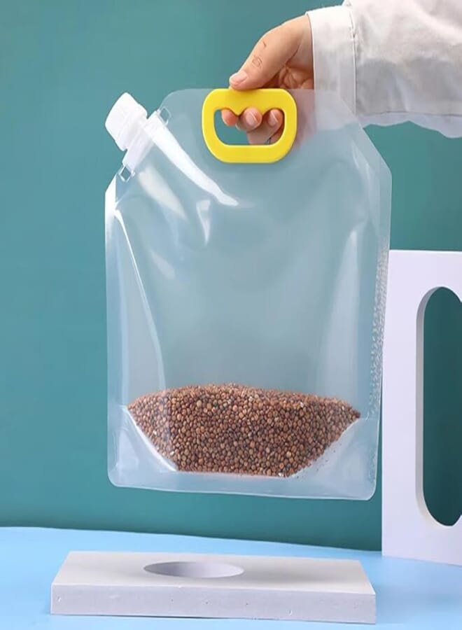 A1 Food Storage Bag - Sealed Moistureproof for Legumes and Grain, Stand Up Design