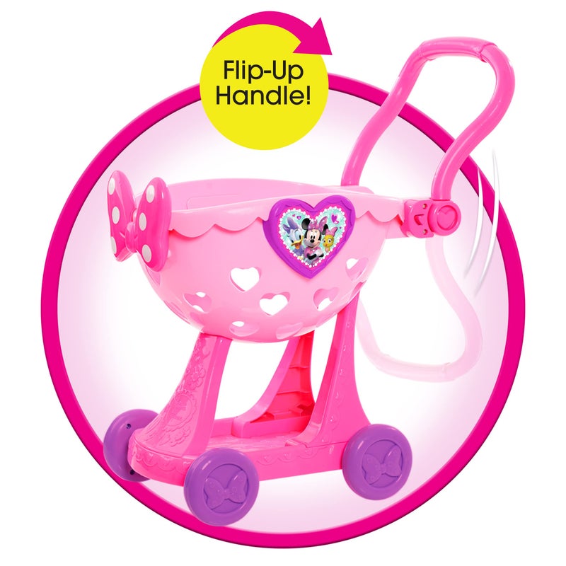 Minnie's Happy Helpers Bowtique Shopping Cart, Officially Licensed Kids Toys for Ages 3 Up by Just Play - Image 3