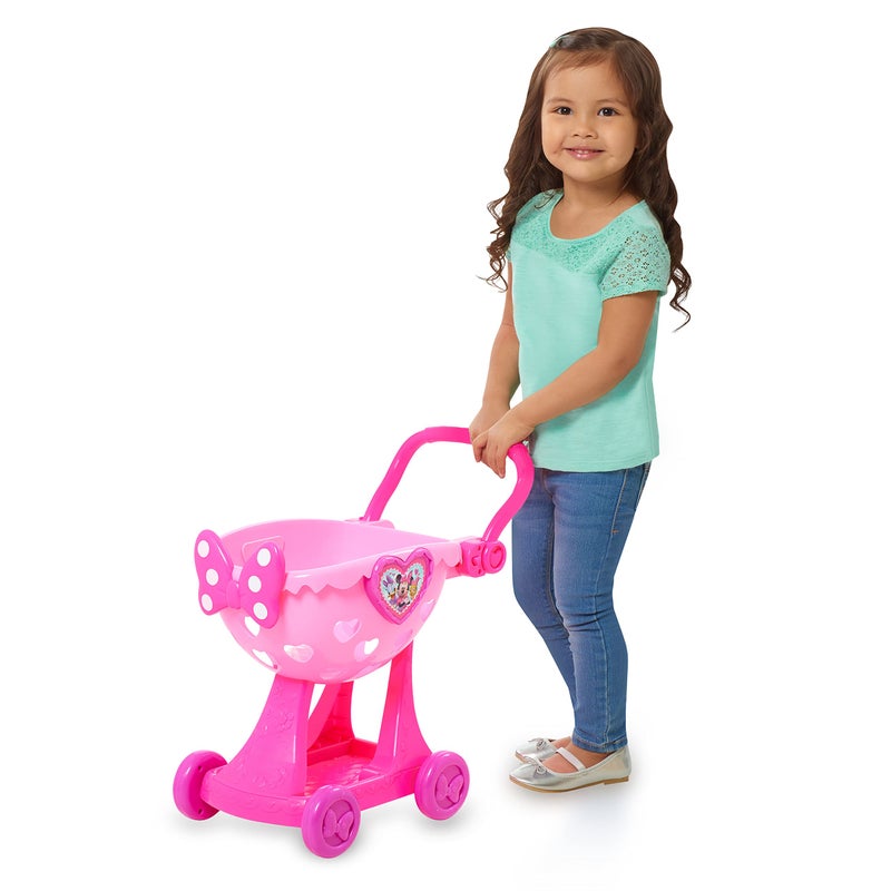 Minnie's Happy Helpers Bowtique Shopping Cart, Officially Licensed Kids Toys for Ages 3 Up by Just Play - Image 2