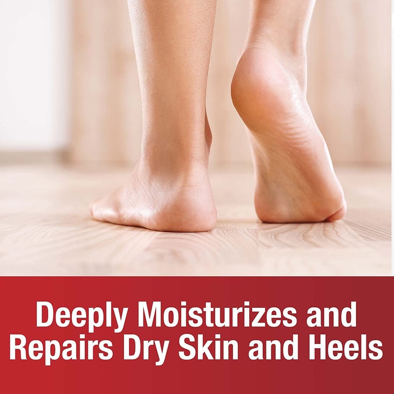 Kerasal كيراتسال مرهم إصلاح القدمين المكثف الليلي، مرهم شفاء البشرة للكعب المتشقق والقدمين الجافتين، 1 أونصة (قد يختلف التعبئة) - Image 2