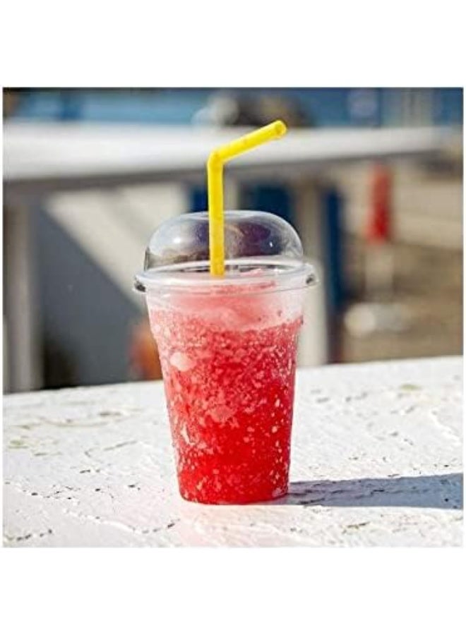 Set of 6 Colorful Silicone Straws, Reusable and Eco-Friendly Drinking Straws for Kids, Milk Juice Drinking Straws (6 pcs) - Image 2