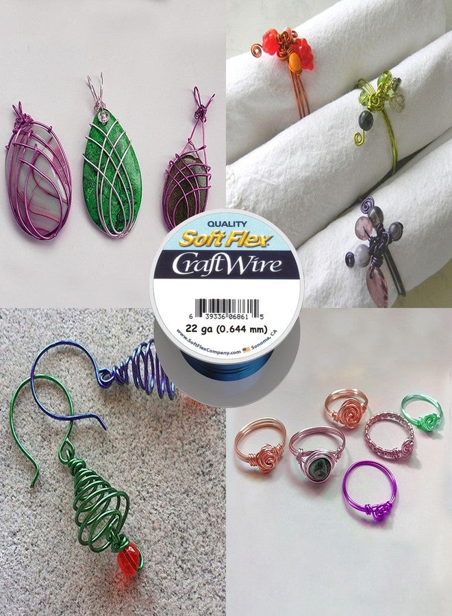 Soft Flex 22 Gauge Craft Wire - Permanently Colored Copper Wire - 14 Meters Jewelry Making Ornament Wire - Image 2