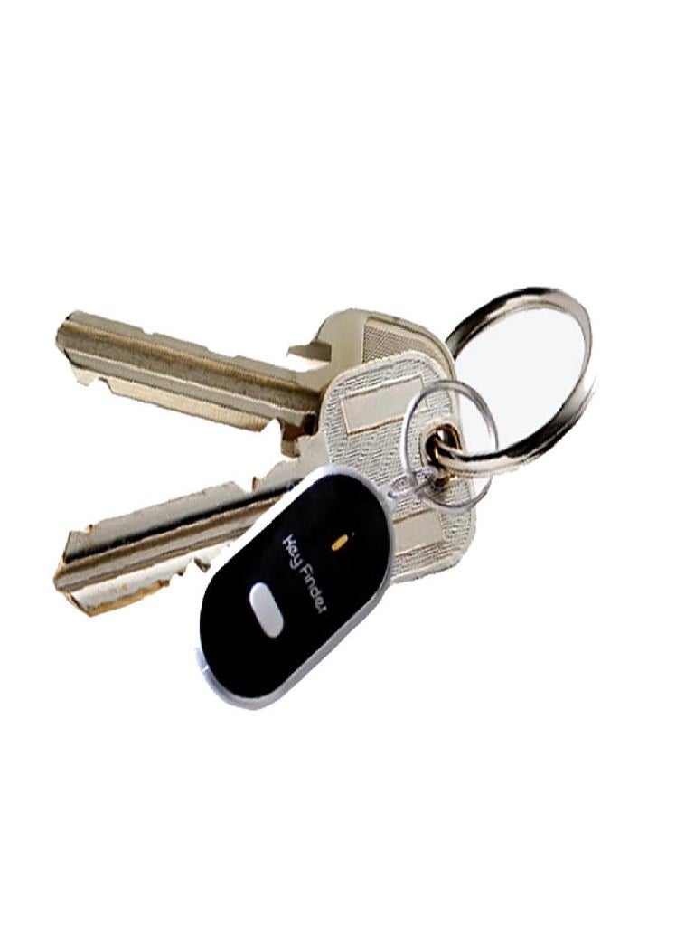 Eckek - Sagit LED Light Torch Remote Sound Control Lost Key Finder Locator Keychain - Image 1