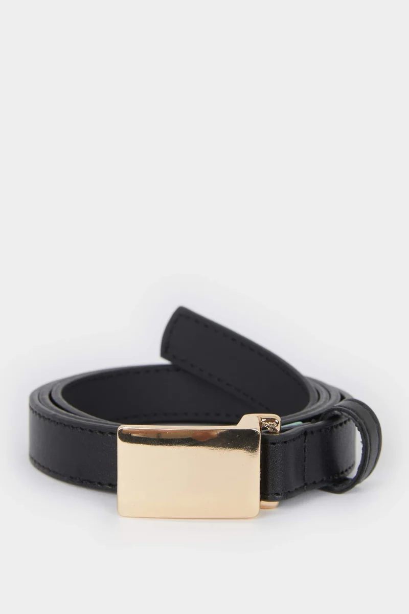 ديفاكتو Woman Faux Leather Casual Belt