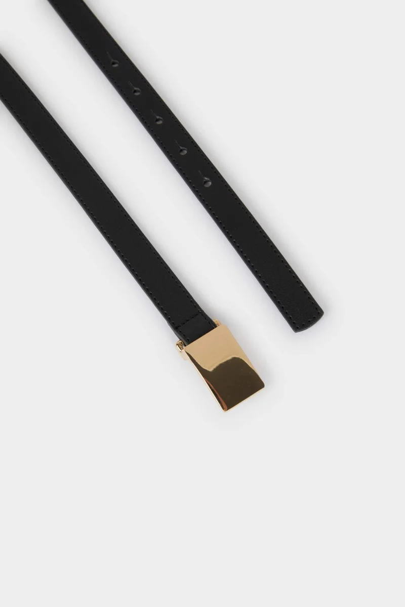 ديفاكتو Woman Faux Leather Casual Belt
