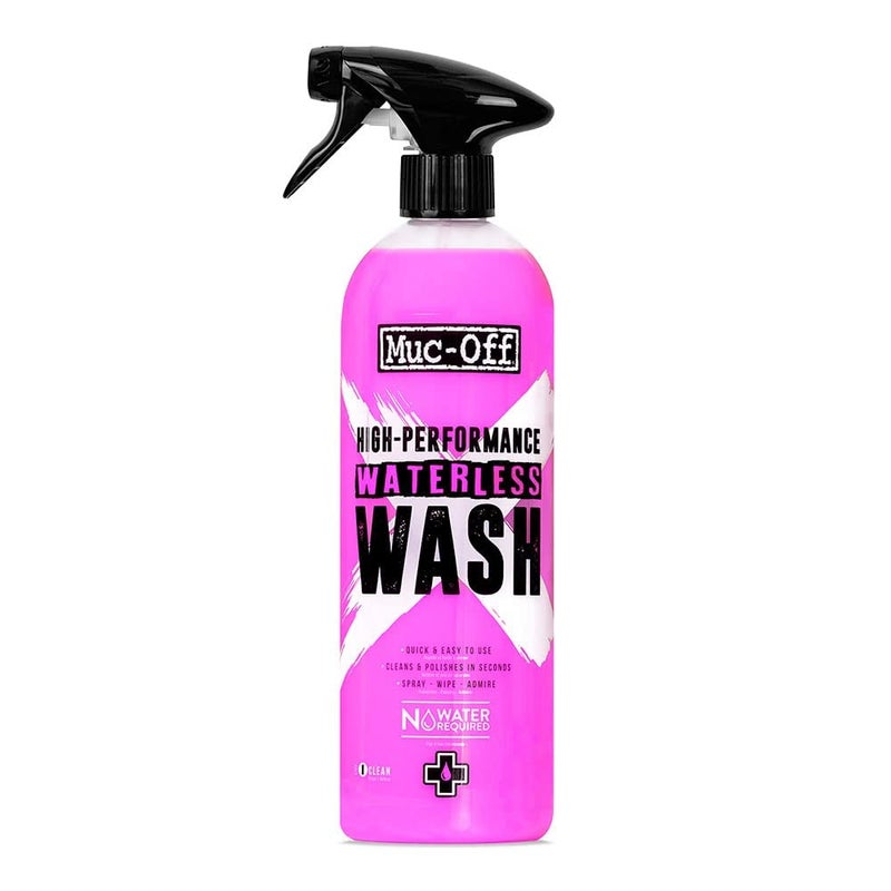 Muc Off Muc-Off High Performance Waterless Bike Wash 750ml (Pack of 1) | Spray & Wipe Bike Cleaner | No Water Needed | Safe on Carbon Fibre | Cleans & Polishes with a Streak-Free Finish - Image 4