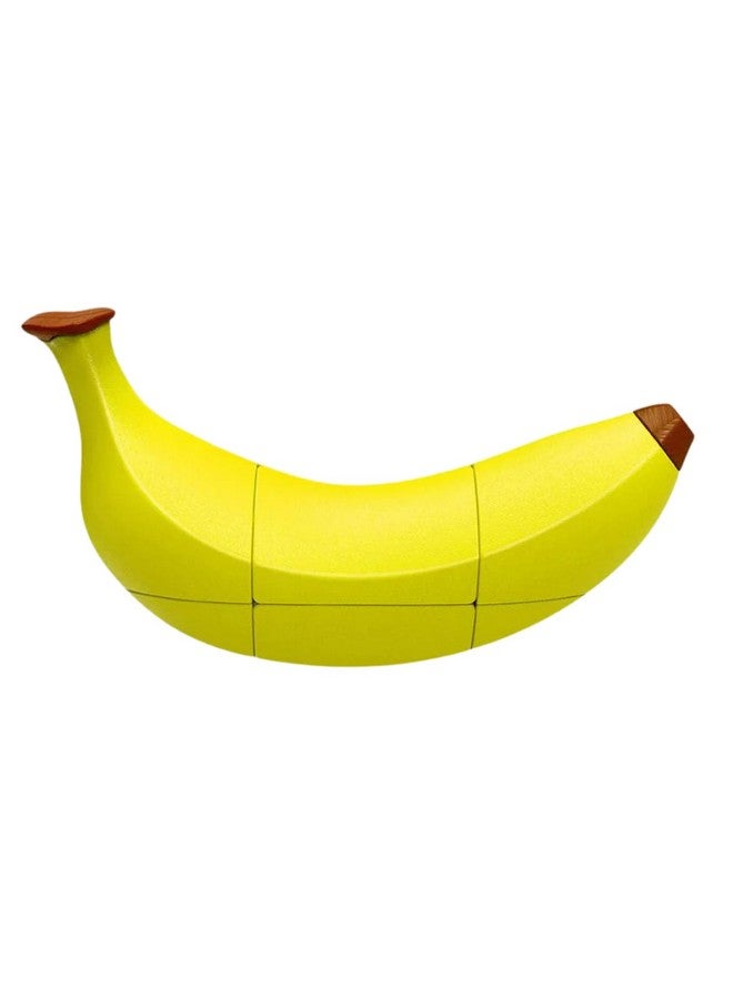 Cubelelo Banana Puzzle | Unique Fruit-Shaped 3D Brain Teaser Toy | Fun & Challenging Twist Puzzle for Kids & Adults | Collectible Gift for Puzzle Enthusiasts - Image 1