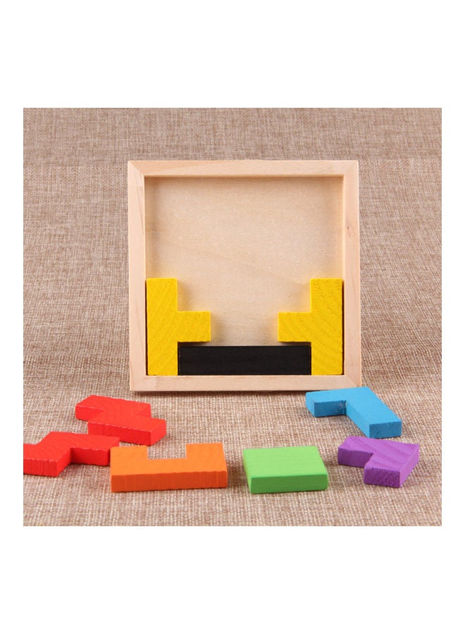 Tangram Wooden Jigsaw Puzzle Set - Image 4