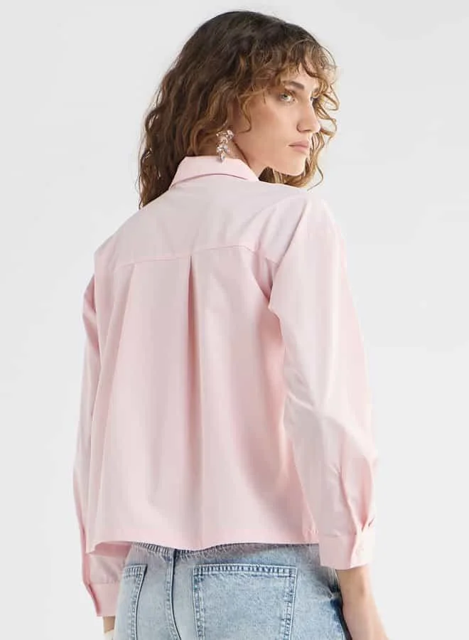 Splash FAV Embellished Poplin Shirt