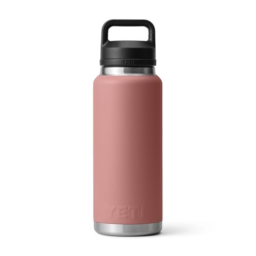 YETI Rambler 36 oz Bottle, Vacuum Insulated, Stainless Steel with Chug Cap, Sandstone Pink - Image 5