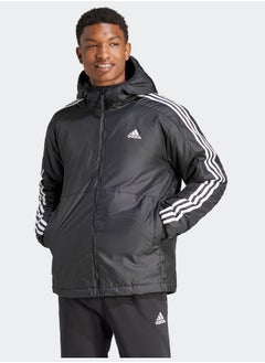Essentials 3-Stripes Insulated Hooded Jacket