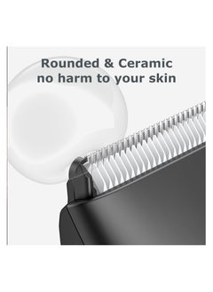 Body Hair Trimmer for Men, Electric Manscape Groin Trimmer with Skin-Safe Ceramic Blade, Waterproof Ball Trimmer for Chest, Beard, and Pubic Hair ENSSU - pzsku/Z7E33B9FED78931B6D12EZ/45/_/1740064852/bf00fffd-dc85-4d24-8d2a-ddc7831144f0