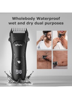 Body Hair Trimmer for Men, Electric Manscape Groin Trimmer with Skin-Safe Ceramic Blade, Waterproof Ball Trimmer for Chest, Beard, and Pubic Hair ENSSU - pzsku/Z7E33B9FED78931B6D12EZ/45/_/1740064883/2d5a94a3-87d5-4a0b-98e5-7483121b38d7