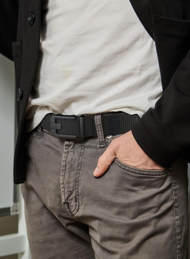 CHAOREN Ratchet Tactical Belt Men - 1.5" Adjustable Nylon Web Belt - Quick Release for Work, EDC, Outdoor Use - Image 2