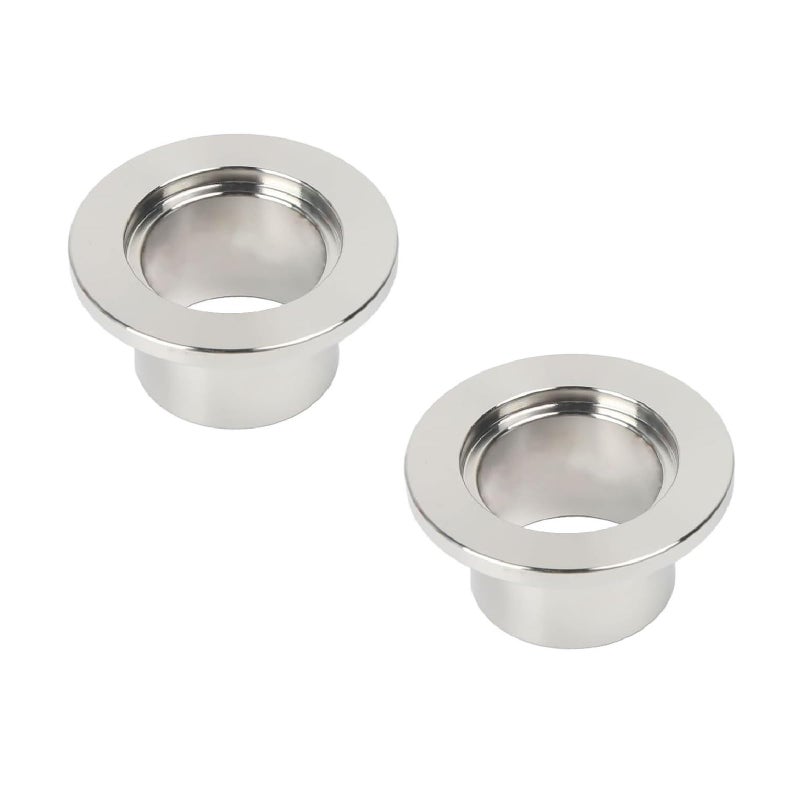 QMINOX 304 Stainless Steel Half Nipple Vacuum NW KF25 Weld Flanges KF25 Length 20mm Half Nipple 2 pack - Image 2
