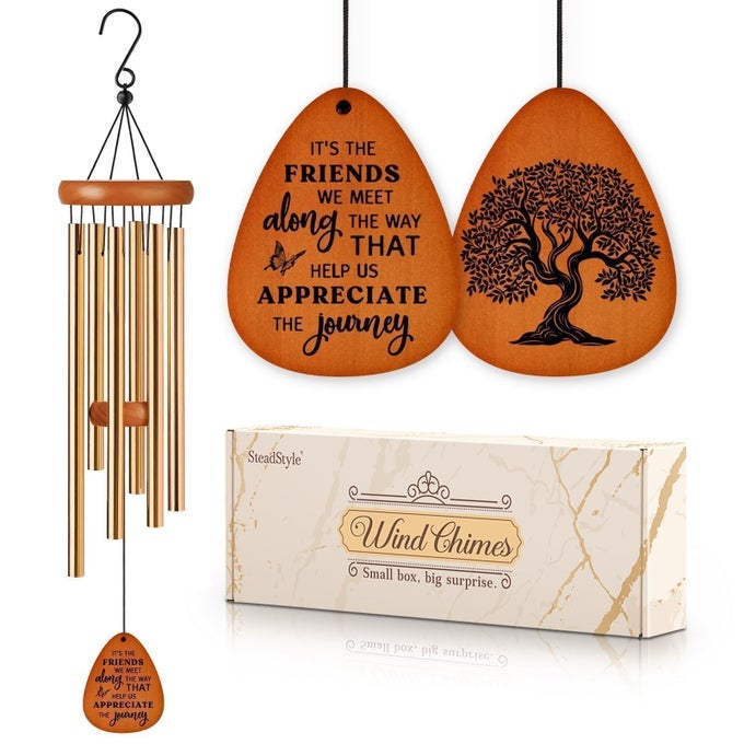 Friendship Gifts for Women Wind Chime for Best Friends Friend Gifts for Men Wonderful Friendship Presents for Special Women BFF Garden Decoration