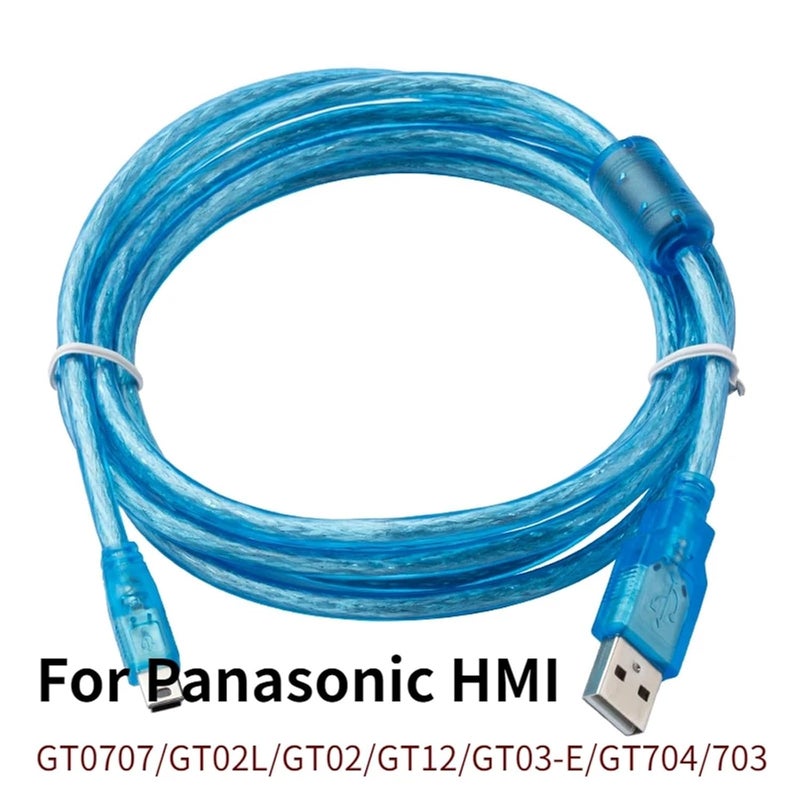 USB-TK6070 Programming Cable for Touch Panel HMI GT0707/GT02L/GT02/GT12/GT03-E/GT704/703 Series USB Port(2m,Gold Plated) - Image 2