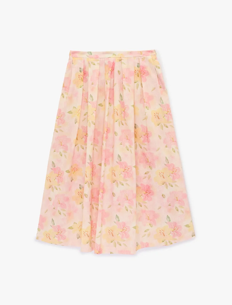 Koton  Midi Floral Skirt for Women | Best Price UAE