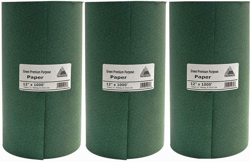Trimaco Trimaco 12317AMZ Green Premium General Purpose Masking Paper  - Image 1