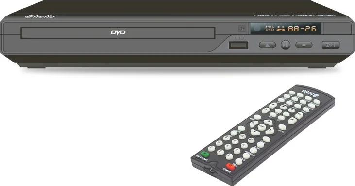 AYT Hello HL-5483 DVD Player with Divx Control, HDMI Output, DVD VCD, Movie Playback from USB