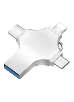 فلاش درايف محرك أقراص فلاش USB OTG 4 في 1 بسعة 512 جيجابايت لجهاز iPhone، محرك أقراص USB 3.0 خارجي، ذاكرة فلاش USB 3.0، محرك أقراص فلاش USB لأجهزة iPad وAndroid والكمبيوتر الشخصي  - Image 2