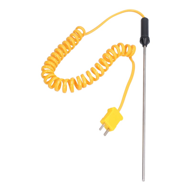 K Type Thermocouple Stainless Steel Probe Hand Held Thermometer Probe Sensor WRN‑02B3x200mm - Image 4