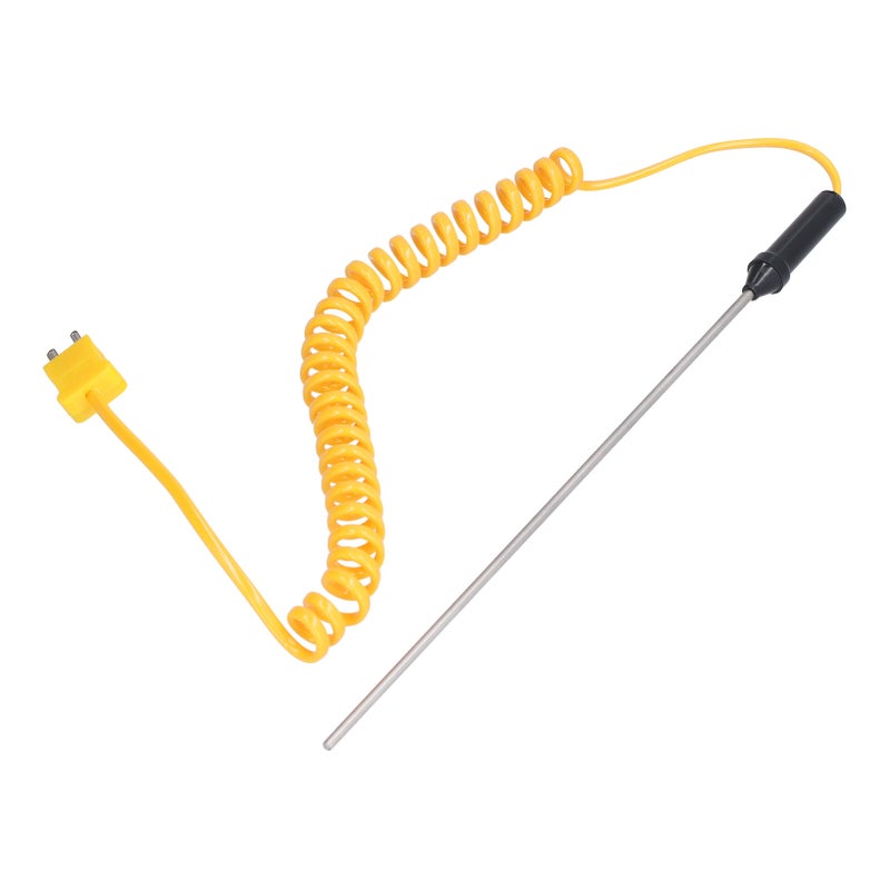 K Type Thermocouple Stainless Steel Probe Hand Held Thermometer Probe Sensor WRN‑02B3x200mm - Image 1