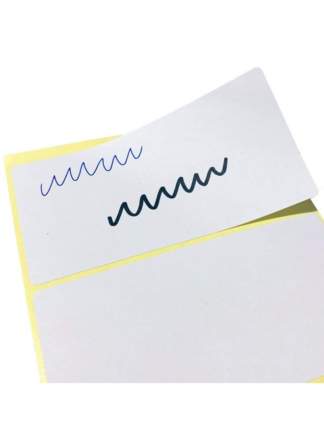 TownStix 200 Pack, 4" X 2", Labels Stickers For Storage Bins - Matte White - Image 4