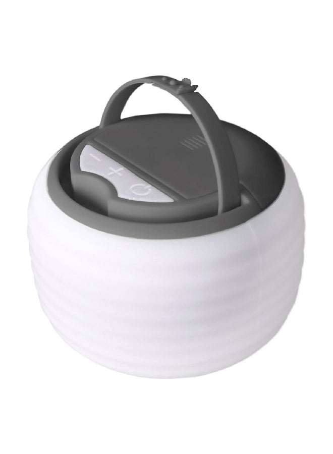 كوغلانز مصباح ال اي دي معلق للتخييم باللونين الأبيض والرمادي، بأبعاد تقريبية 3 × 4 × 4 إنش 1540 - Image 3