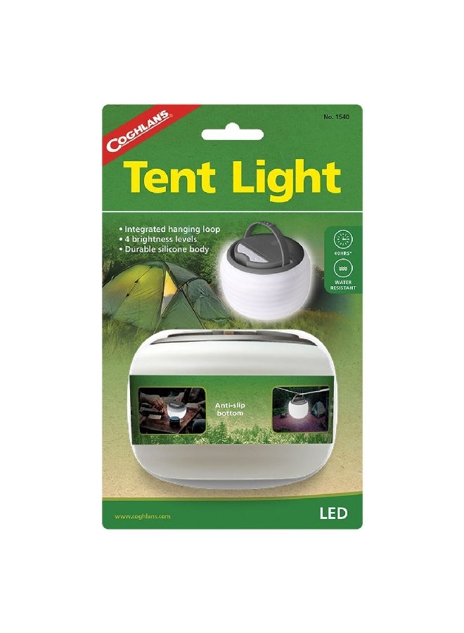 كوغلانز مصباح ال اي دي معلق للتخييم باللونين الأبيض والرمادي، بأبعاد تقريبية 3 × 4 × 4 إنش 1540 - Image 2