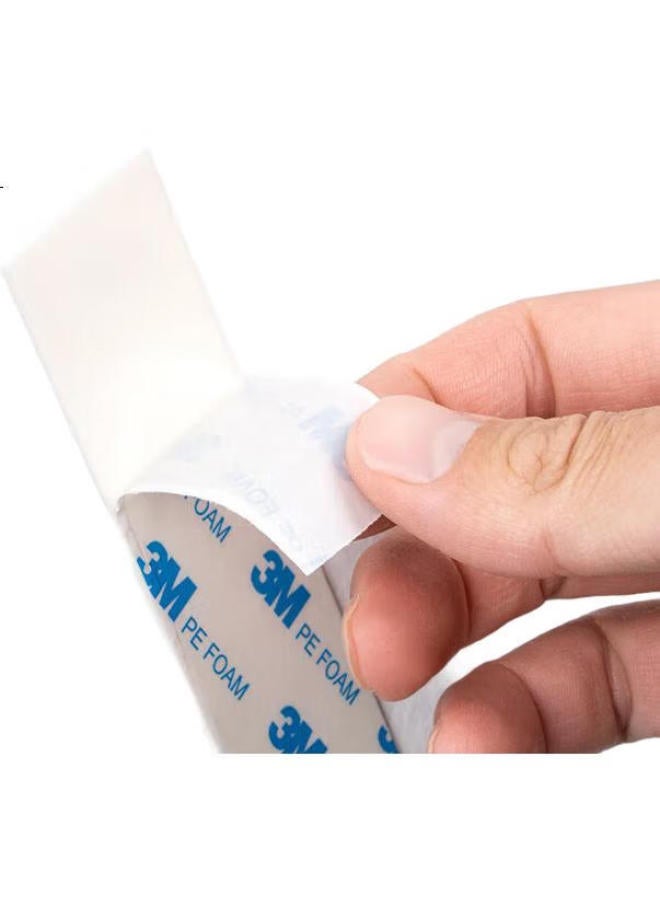 3M 3M Double-Sided Tape, Strong Adhesive, Traceless, Waterproof, For Office Use/Etc, Student Stationery, Crafts, Etc. 1600T 30Mm*3M - Image 3